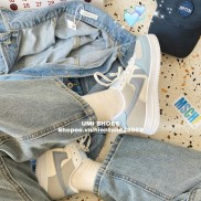 [MỚI] Giày thể thao thấp cổ buộc dây đơn giản cá tính mẫu mới năng động phong cách ulzzang mã SD02 đế bằng cao 4cm đẹp